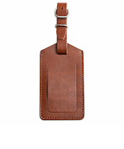 ティーティーシー(TTC) 本革ネームタグ 小サイズ レンガ