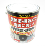 サンデー　スーパー油性　鉄部・建物用　0．7L　黒