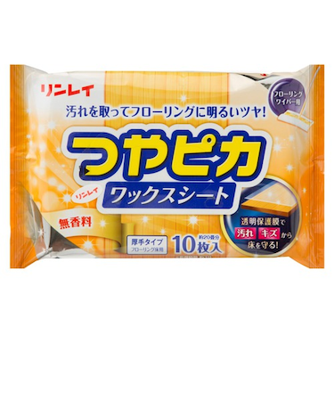 リンレイ　つやピカワックスシート無香料　10枚