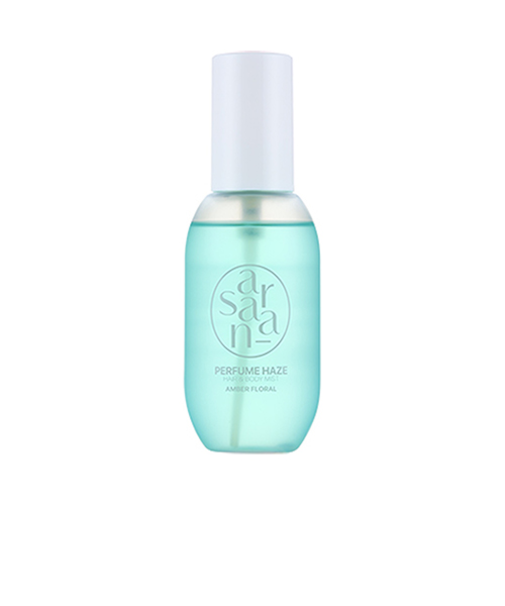 サラナラ（saranara）　パフュームヘイズ　ヘア＆ボディミスト　アンバーフローラル　100mL