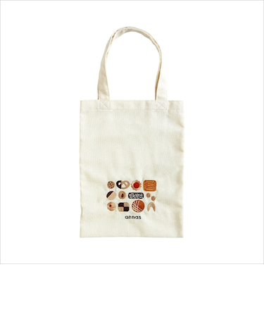 学研ステイフル　アンナス（annas）　刺繍トート　T22008　クッキー