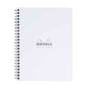 ロディア(RHODIA) ダブルリングノート A5 横罫 cf193461 ホワイト