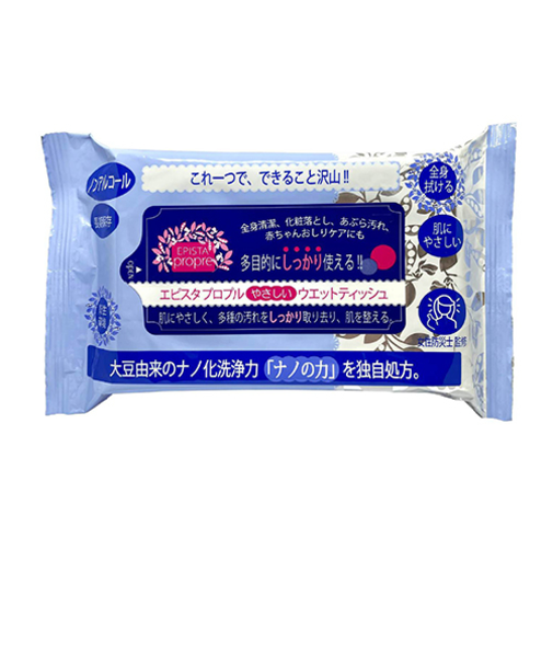 エピスタ　プロプル　やさしいウェットティッシュ　L　30枚入　（防災用ラベル）