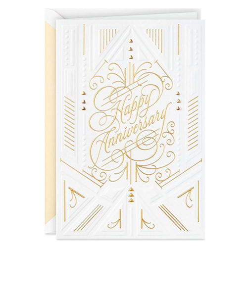 ホールマーク（Hallmark）　輸入カード　記念日　シグニチャー　699LAD9001　824686