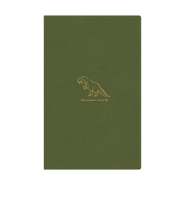 【2025年9月始まり】　リュリュ　スケジュール帳　B6スリム　マンスリーブロック　DHS2604　恐竜　月曜始まり