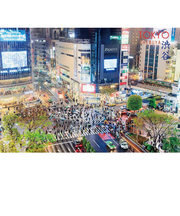 エヌ・ビー・シー　渋谷のスクランブル交差点　東京－133