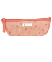 ラボクリップ(LABCLIP) パニエ メッシュ船型ペンポーチ ピンク