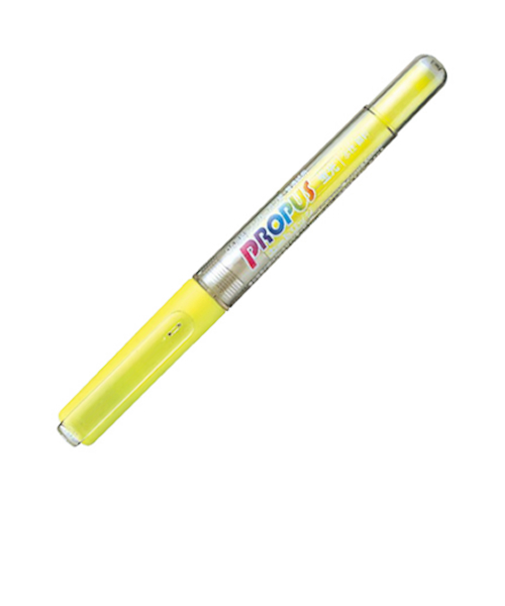 三菱鉛筆　プロパスカートリッジ式蛍光ペン　PUS155　黄