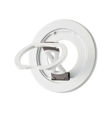 エレコム（ELECOM）　マグキープ（MAGKEEP）　マグネットスマホリング　スリム　P-STRMKSLWH　ホワイト