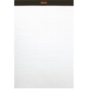 ロディア（RHODIA）　ブロックロディア　No.19　ブラック　21×31.8cm（A４）