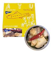 黒潮町缶詰製作所　四万十の鮎ガーリックオイル煮
