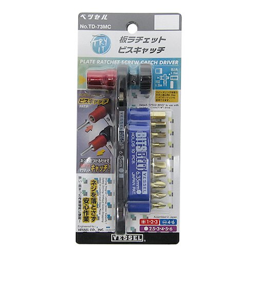 ベッセル　板ラチェットビスキャッチ　TD－73MC