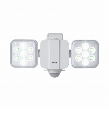 ムサシ（musashi）　LED乾電池センサーライト　LED－270　5W×2灯