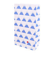 インディゴ　PP594　角底袋　S　富士山　空色　10枚入