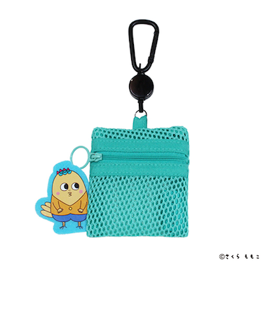 カルチュア・エンタテインメント　メッシュポーチ（リール付き）　次郎