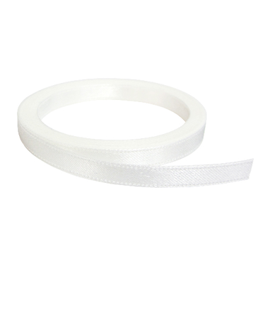 インディゴ　サテンリボン　6mm　PR620　42WH　ホワイト