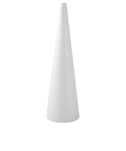 発泡スチロール　円錐　径115×380mm