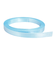 インディゴ　サテンリボン　6mm　PR629　34ICB　アイスブルー