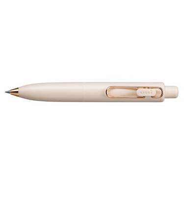三菱鉛筆　ユニボール　ワン　P（uni‐ball　one　P）　UMNSG05.46　0.5mm　ヨーグルト（ローズゴールドver.）