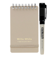 学研ステイフル　Write　White　ホワイトボードメモ　D06522　ベージュ