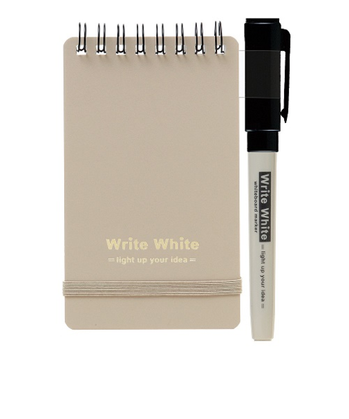 学研ステイフル　Write　White　ホワイトボードメモ　D06522　ベージュ