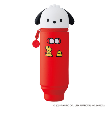 リヒトラブ（LIHIT　LAB.）　PuniLabo×サンリオキャラクターズ　スタンドペンケース　SR－7712－107　ポチャッコ