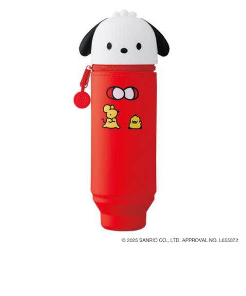 リヒトラブ（LIHIT　LAB.）　PuniLabo×サンリオキャラクターズ　スタンドペンケース　SR－7712－107　ポチャッコ