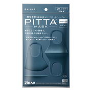 PITTAマスク　レギュラー　ネイビー　3枚入