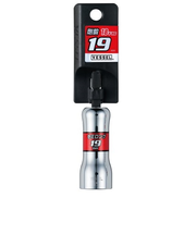 ベッセル　剛鍛セミロングソケット　19mm　SL201990