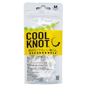 クールノット 結ばなくてもいい靴ひも Mサイズ ホワイト