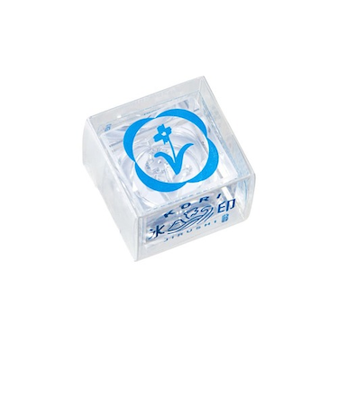 キングジム（KING　JIM）　透明スタンプ「氷印」　小サイズ　CLS22－012　オハナ