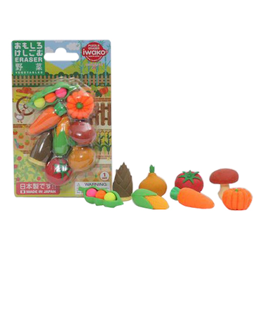 イワコー　おもしろけしごむ　ER－BRI023　野菜