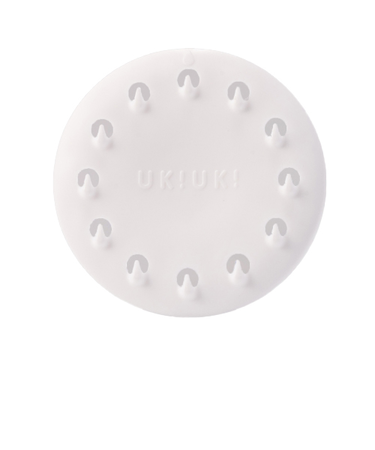 八商商事株式会社　浮かせるスポンジホルダー　UKIUKI　SHU-01S　ホワイト