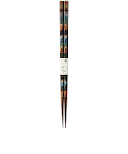 カワイ　食洗箸　流雅青　23cm