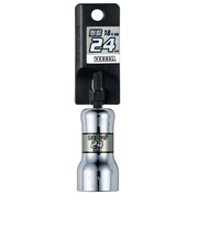 ベッセル　剛鍛セミロングソケット　24mm　SL202490