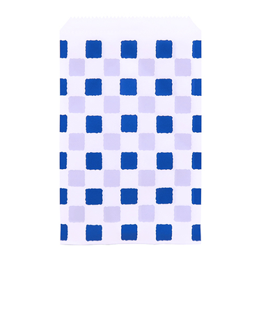 インディゴ　PP589　平袋　S　市松　青　10枚入