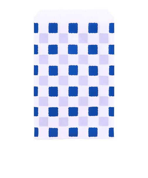 インディゴ　PP589　平袋　S　市松　青　10枚入
