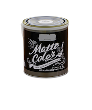 アサヒペン　水性　多用途ペイント　マットカラー　アッシュグレー　1.5L