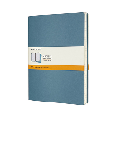 モレスキン（MOLESKINE）　カイエジャーナル　ソフトカバー　横罫　XLサイズ　ブルー