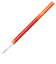 ぺんてる（Pentel）　ジェルボールペン替芯　0.7mm　XLR7TL-F　オレンジ