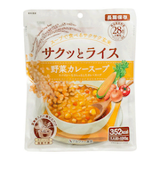 アルファー食品　サクッとライス　野菜カレースープ