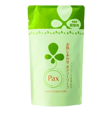 太陽油脂　お肌しあわせボディーソープ　詰替用　350mL