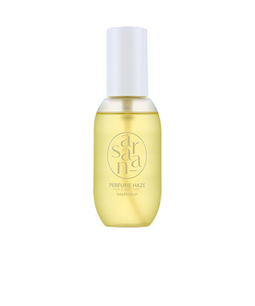 サラナラ（saranara）　パフュームヘイズ　ヘア＆ボディミスト　グレープフルーツ　100mL