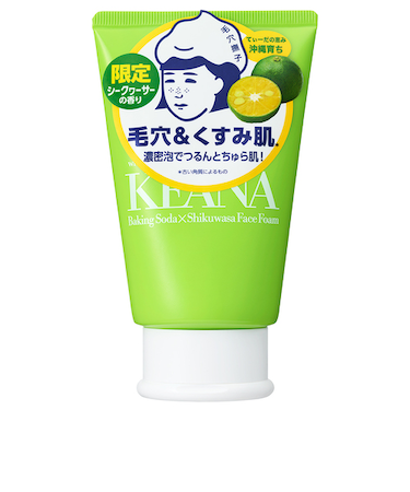 毛穴撫子　沖縄シークヮーサーの重曹泡洗顔　100g