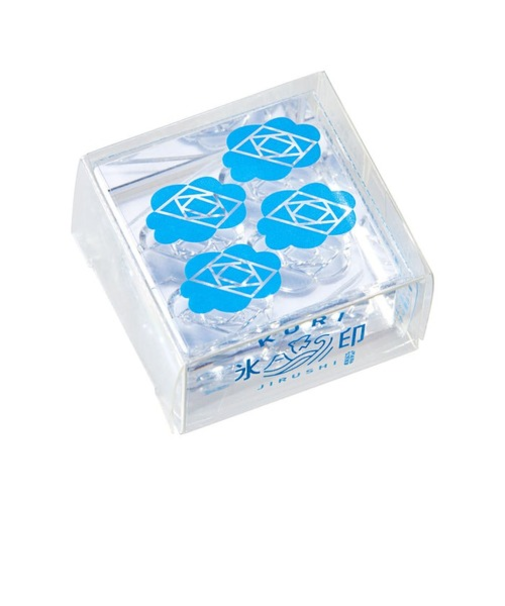 キングジム（KING　JIM）　透明スタンプ「氷印」　大サイズ　CLS33－001　ツバキ