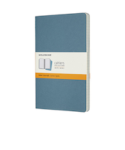 モレスキン（MOLESKINE）　カイエジャーナル　ソフトカバー　横罫　ラージサイズ　ブルー