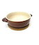 ほっくり　丸グラタン　茶　16476