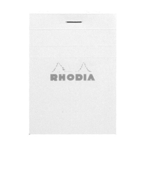 ロディア（RHODIA）　ブロックロディア　No.11　ホワイト　7.4×10.5cm