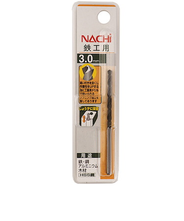 ナチ（NACHI）　鉄工用ドリルビット　3.0mm