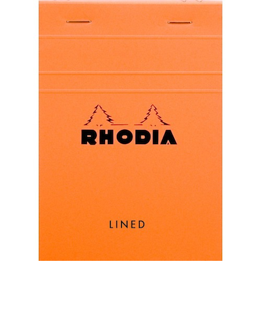 ロディア（RHODIA）　ブロックロディア　No.13　横罫　10.5×14.8cm